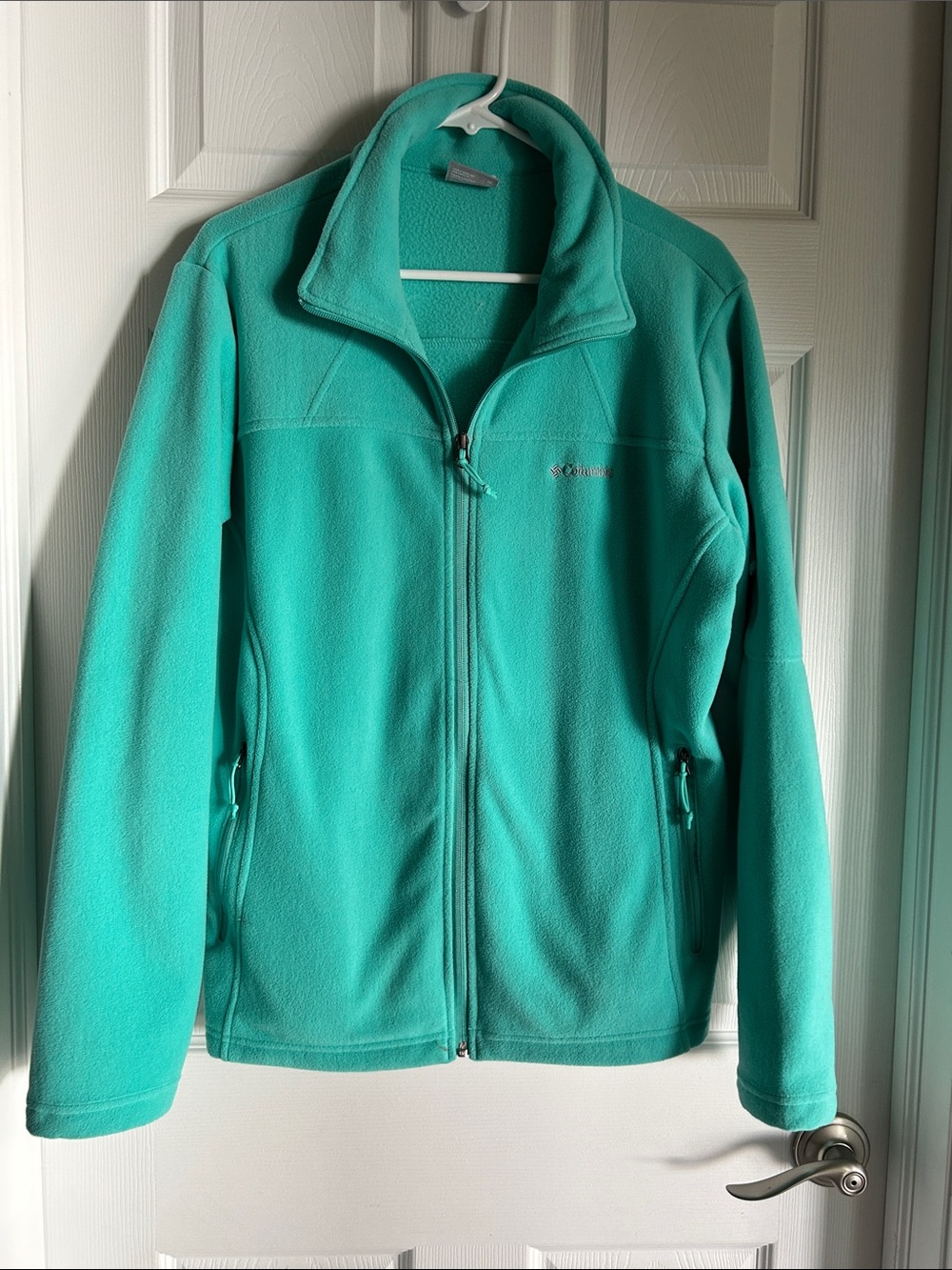 Columbia Women’s Turquoise Full-Zip Fleece Jacket